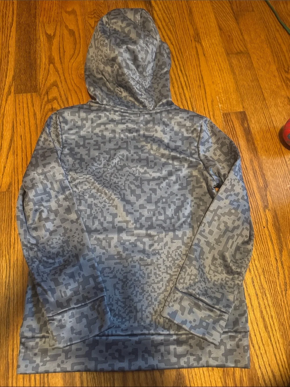Under Armour Gray Digital Camo Pullover Hoodie
